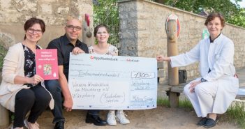 Melissa Spiegel spendet 1.300,- Euro für Frühchen in der Missio Kinderklinik