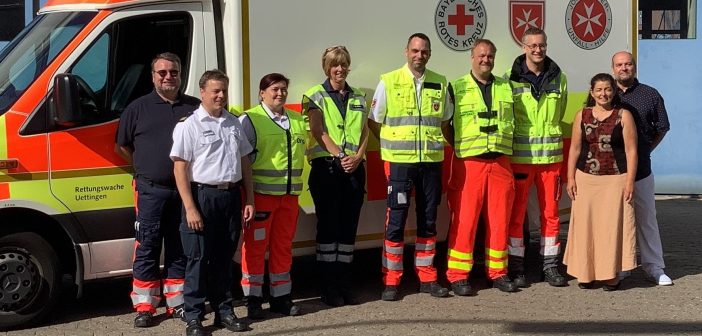 Sie tragen gelbe Westen und viel Verantwortung: Neue Einsatzleiter für den Rettungsdienst in Stadt und Landkreis Würzburg