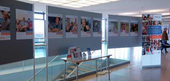 Ausstellung: Menschen auf Organspende-Listen wollen hoffen und leben